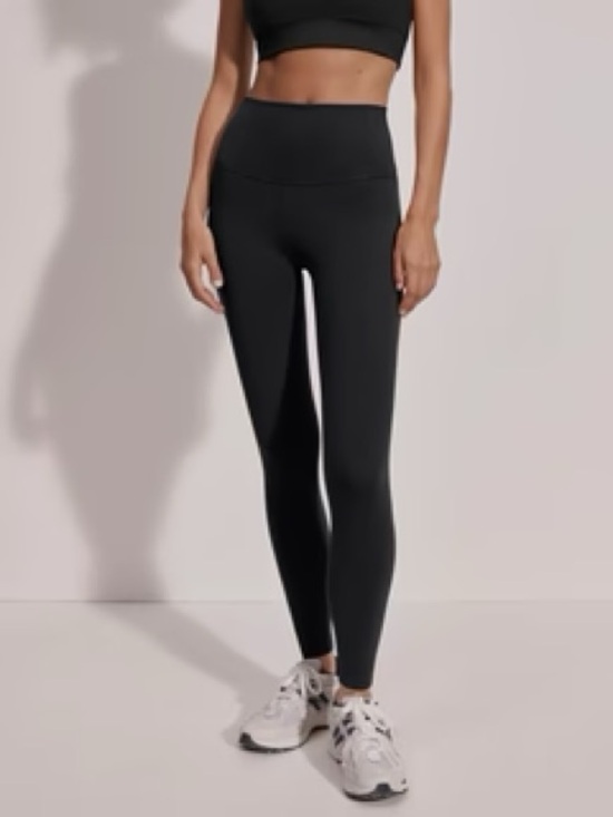 Varley Pants - Varley Women's Free Soft High Rise Black Active Leggings
